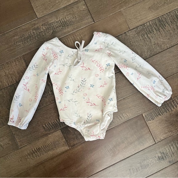 charming mary Other - Charming Mary Leotard Ballet Dance Long Sleeved 4T Play Condition Girls Outfit